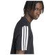 Adidas Ανδρική κοντομάνικη μπλούζα 3-Stripes Single Jersey Tee